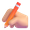writing hand